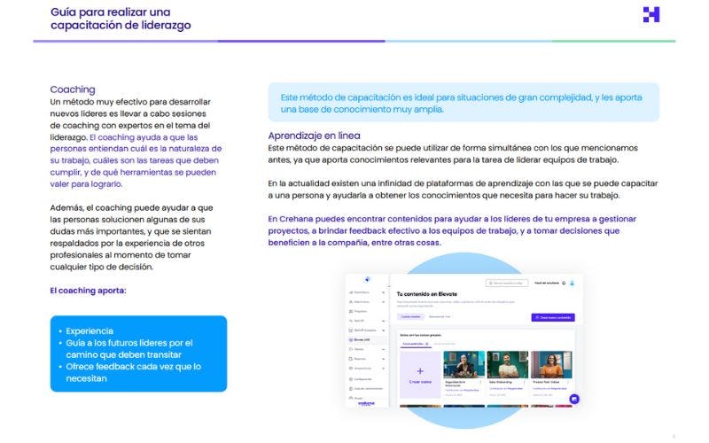 Guía para realizar una capacitación de liderazgo