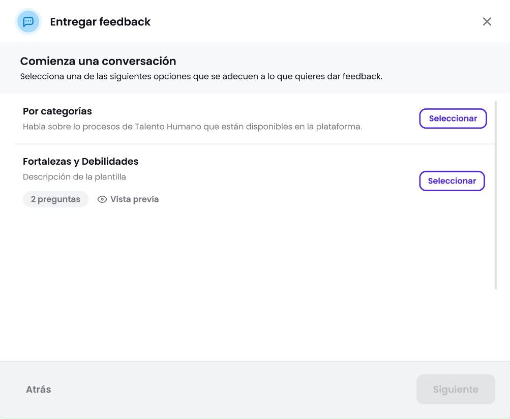 entregar feedback en crehana