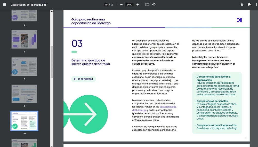 guia de capacitacion para lideres gratis