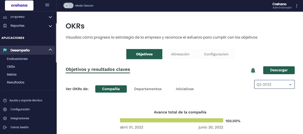 software okr crehana
