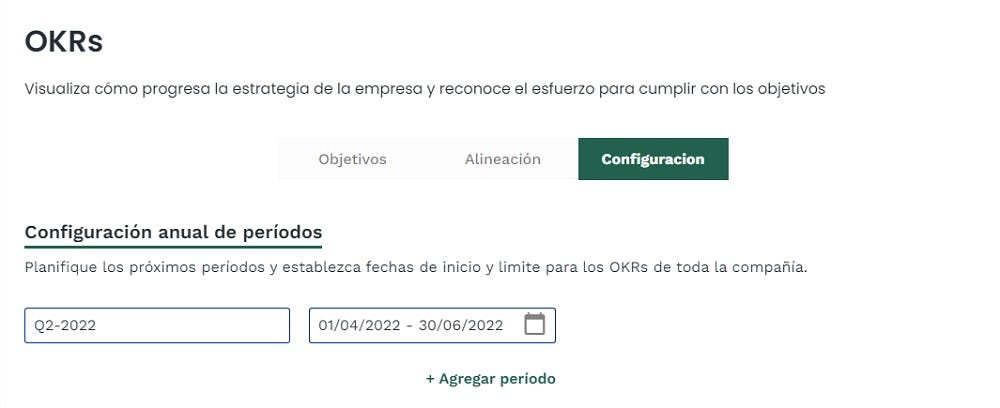 OKRs crehana software