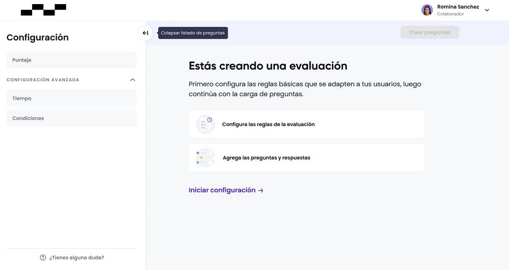 plataforma de desempeño de crehana