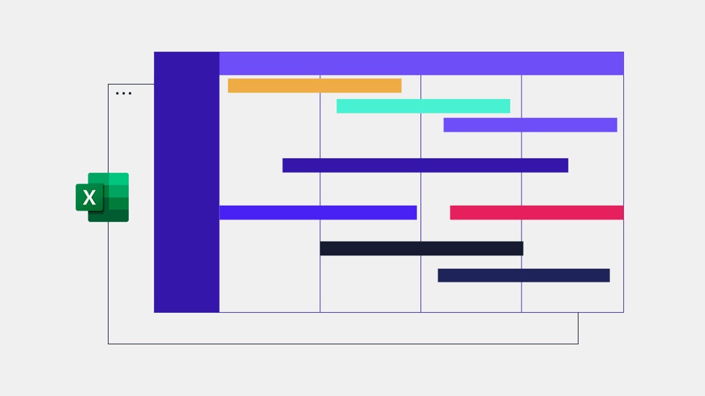 roadmap template de Excel