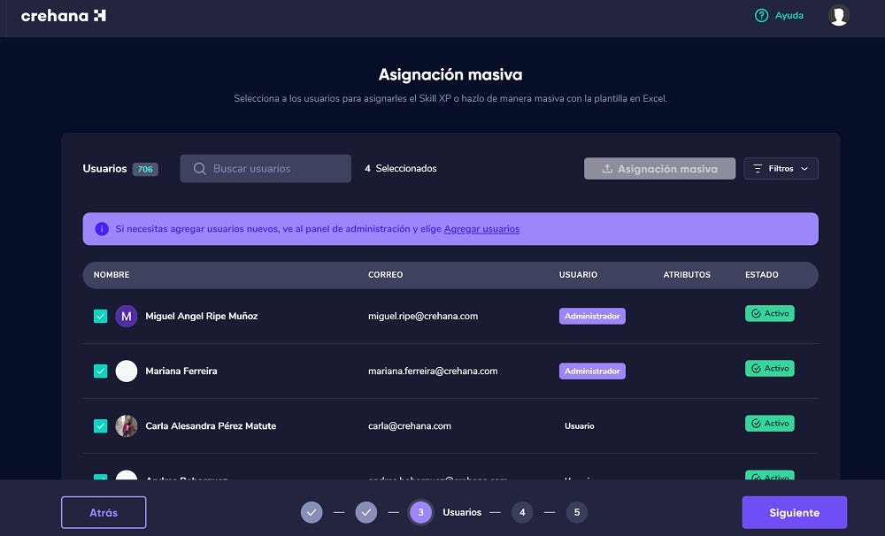 herramienta skill xp crehana 