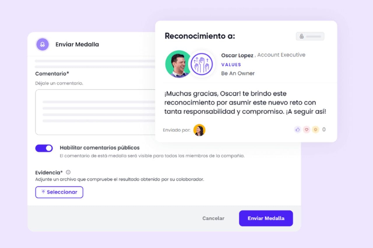 software de clima laboral Crehana