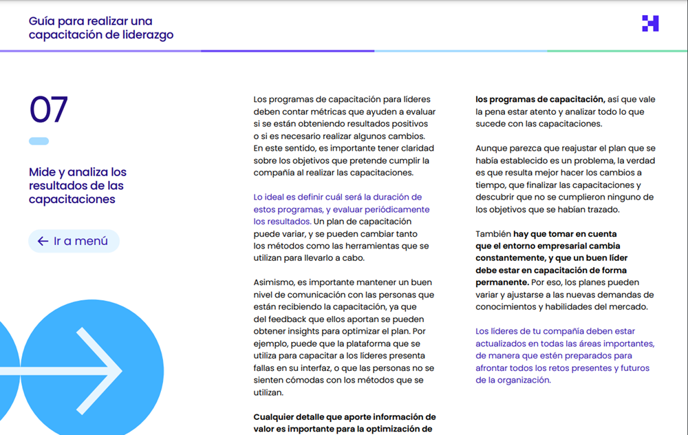 capacitación de líderes