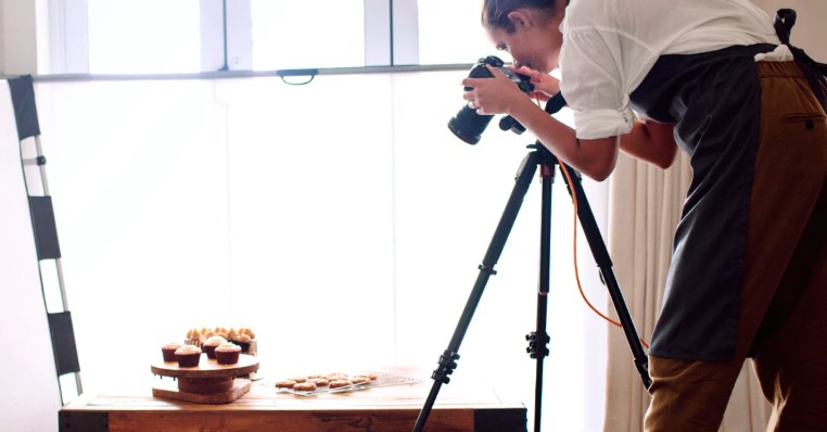 guía para tomar fotos a productos en casa