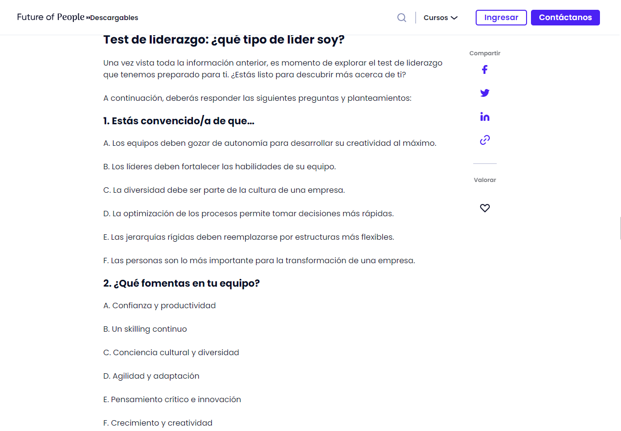 test de liderazgo